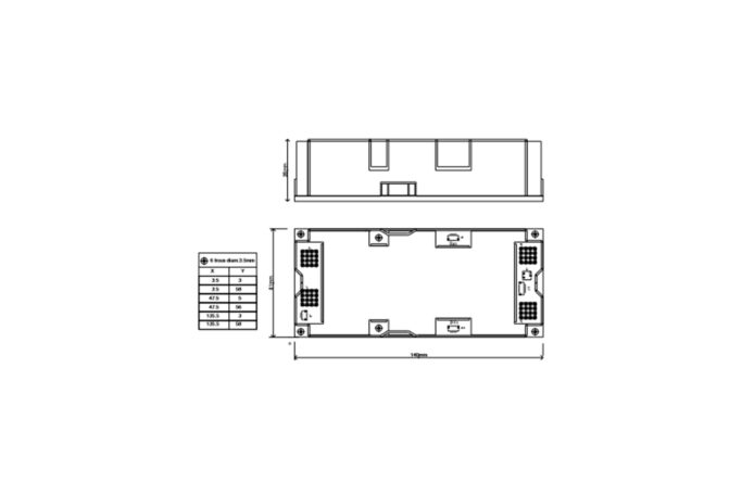 schema dc-dc converter 250W PST14B