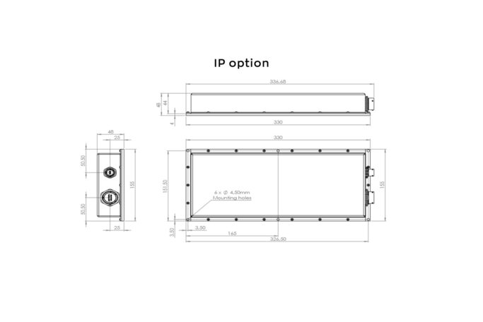 PST21A alimentation acdc 1200W IP option