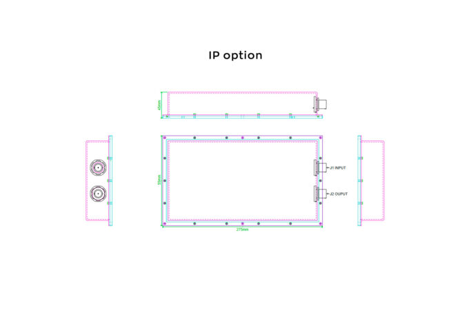 ACDC power supply IP option PST21B