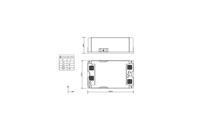 schema dcdc converter 150W PST14C