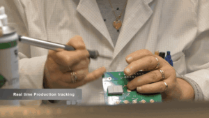 production in serial electronic